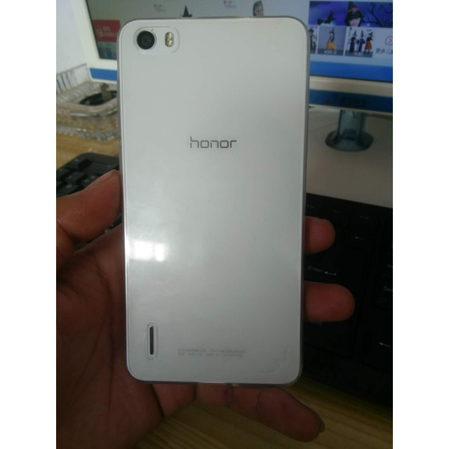 二手9成新华为huawei荣耀6白色16g移动4g