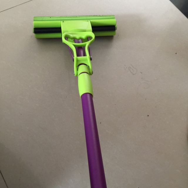 妙洁拖把胶棉拖把卡槽加强型送海绵替换头