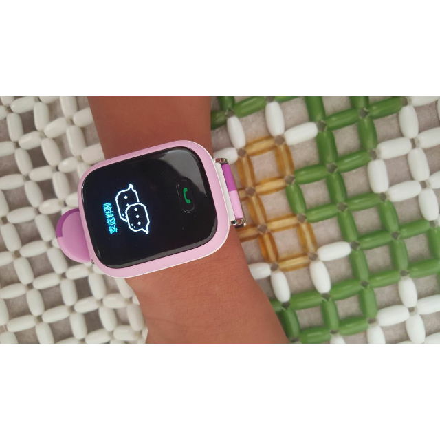 小天才y02 电话手表智能防水儿童手表 学生定位电话手环学习手机 紫色