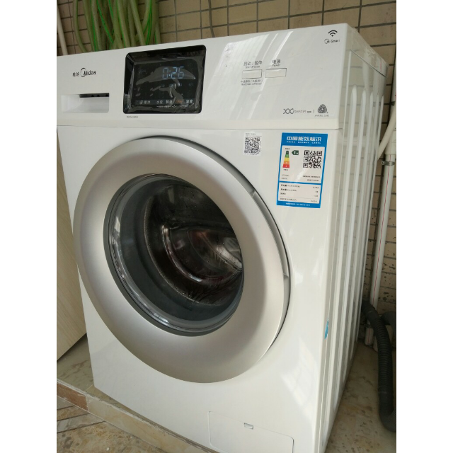 > 美的(midea)mg80v330wdx 8公斤洗衣机 智能操控 变频节能 静音 家用