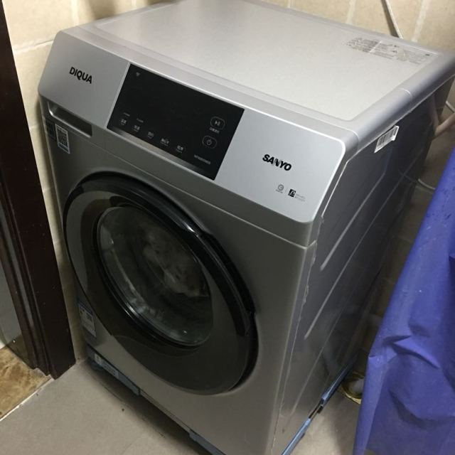 三洋帝度sanyowf90bis565s9公斤变频滚筒洗衣机下排水wifi云洗多种