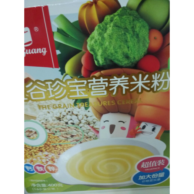 > 方广宝宝辅食米粉组合(纯营养米粉 多维果蔬米粉*2)400g*3盒商品