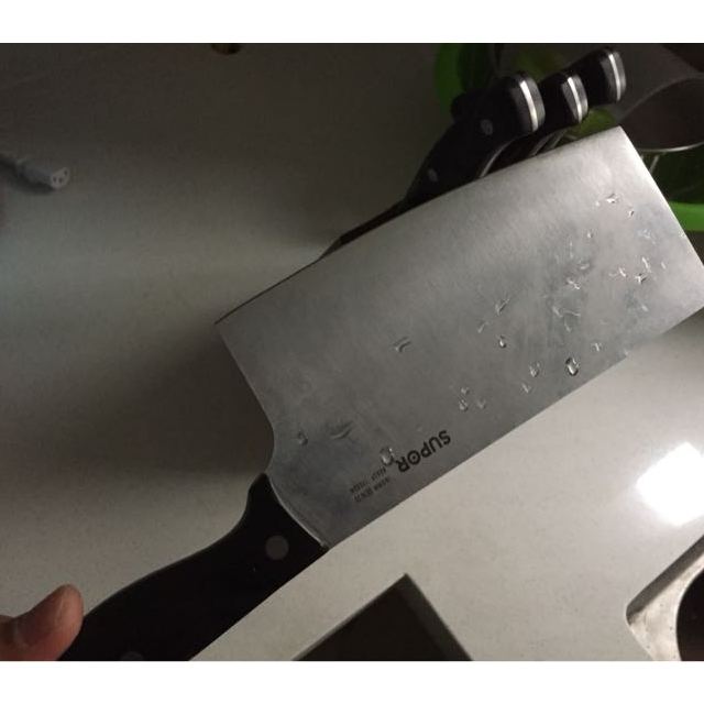 > 苏泊尔(supor)锋刃系列Ⅱ七件套tk1609e商品评价 > 刀很锋利质量