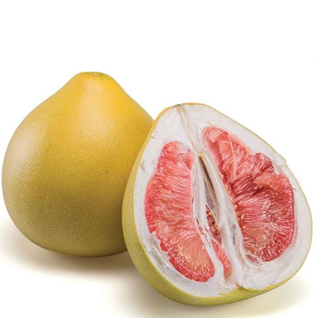 > 米又 平和三红蜜柚 2个装 共5斤商品评价 > 有点干,水分不多,不.