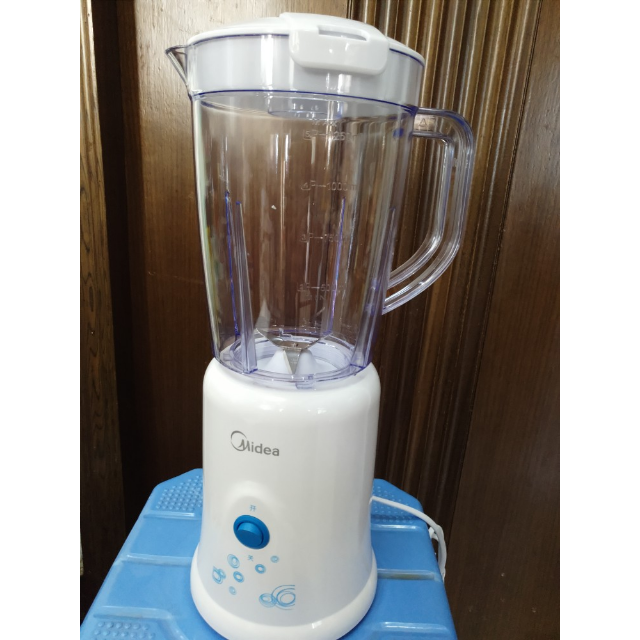 美的midea榨汁机wbl25b26一机双杯多功能按键式小型家用搅拌机料理机