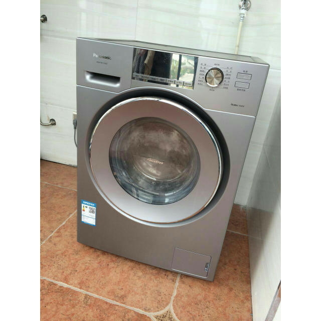 松下(panasonic) xqg80-e8225 8公斤 变频 节能导航智慧洗 护衣更静音