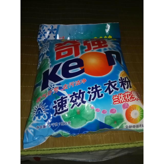 奇强速效加香无磷洗衣粉3200g