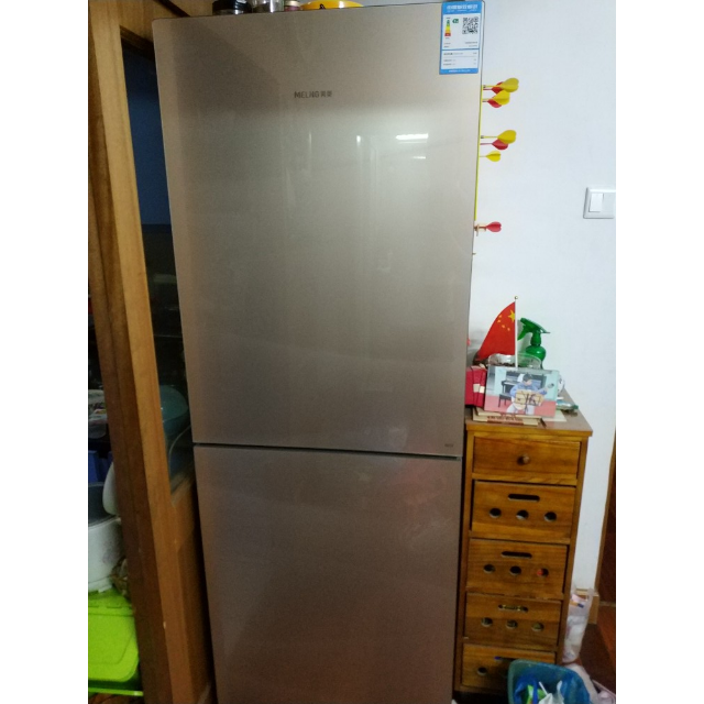 bcd-269wpb 269升两门风冷冰箱 变频保鲜(流沙金)商品评价 > 美菱冰箱