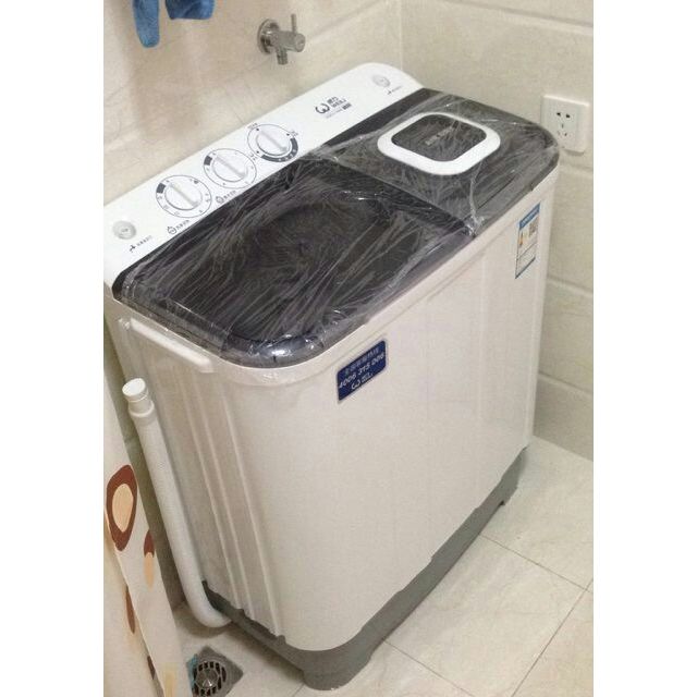 双缸洗衣机 波轮洗衣机 双桶租房家用 7kg洗衣机不错,比我想象的好