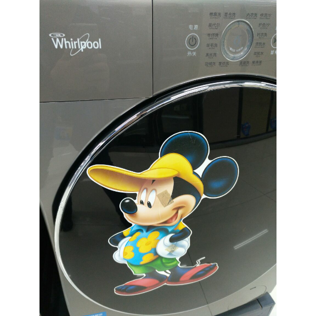 惠而浦whirlpoolwgf80881b8公斤变频大视窗触摸控制滚筒洗衣机星空灰