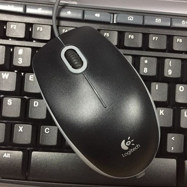 【官方旗舰店】罗技(logitech)mk200 多媒体套装 鼠标键盘套装游戏键