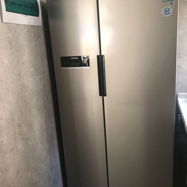 西门子siemensbcd610wka92nv03ti610升对开门冰箱变频风冷家用电冰箱