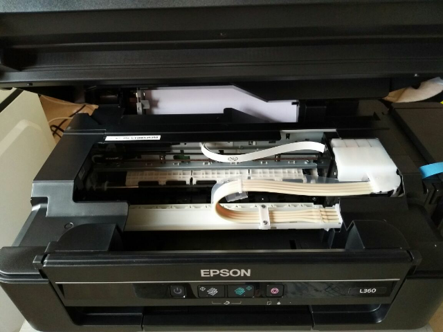 爱普生(epson)l360墨仓式打印机 家用彩色喷墨一体机(打印 复印 扫描)