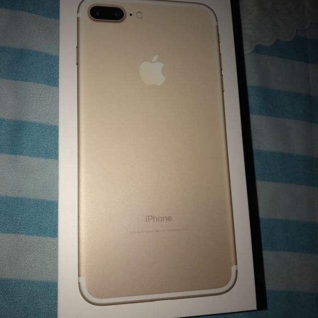 apple苹果iphone7plus128gb金色全网通电信移动联通4g手机