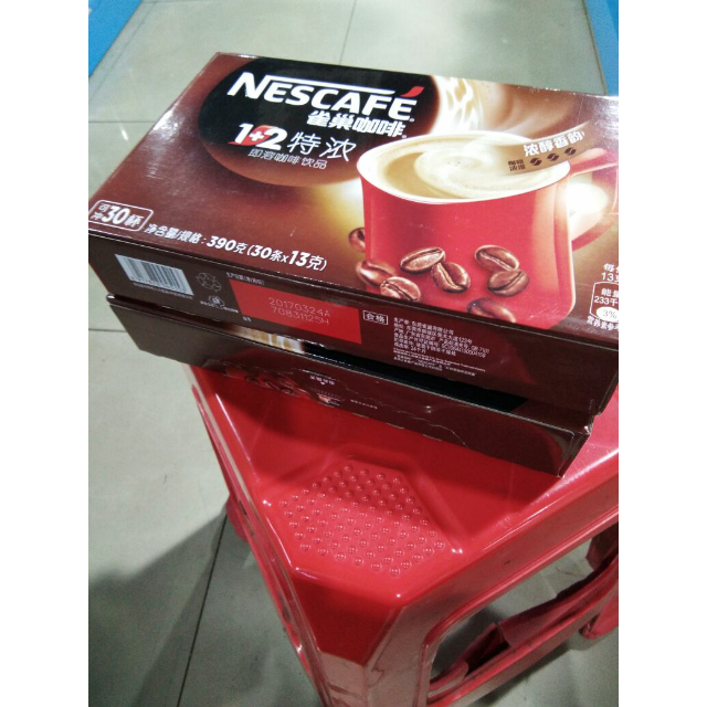 > 雀巢(nestle)1 2特浓咖啡 390g盒装 速溶咖啡商品评价 > 宝贝收到