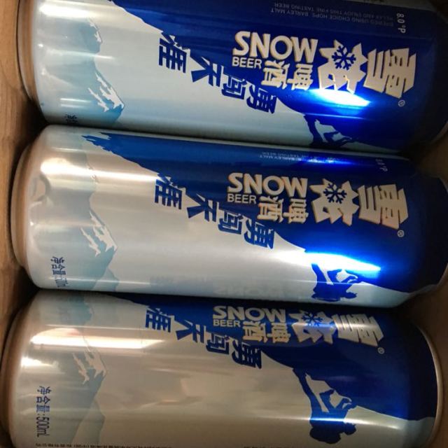 雪花啤酒勇闯天涯500ml12听整箱装