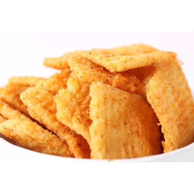 > 万利小米锅巴牛肉味10袋装 办公休闲零食万利锅巴膨化食品138g*10包