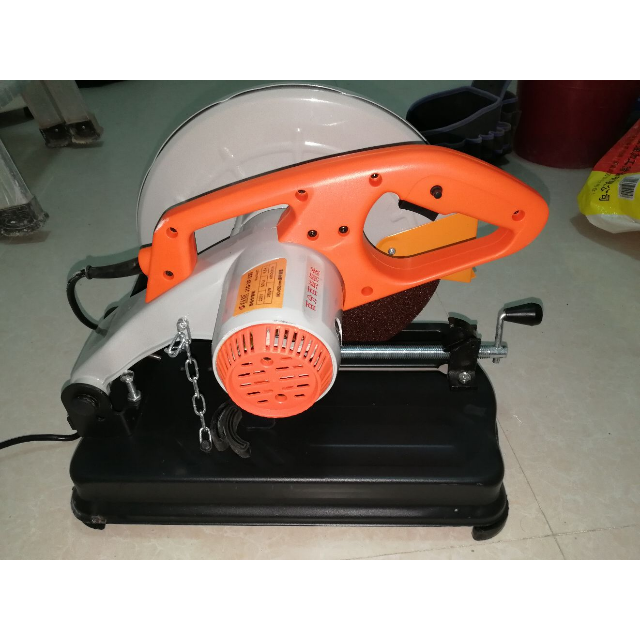 百臣355型材切割机大功率钢材机木材铝材皮带锯切铝机 63552齿轮款送