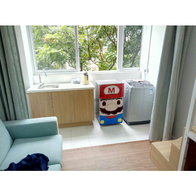 喜力bcd112马里奥112升两门小冰箱萌神双门冰箱小型家用宿舍租房单身