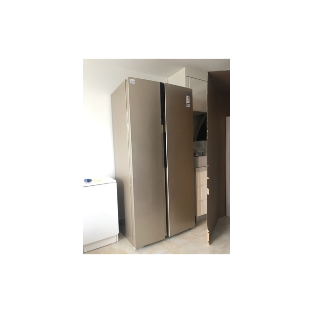 美的(midea)bcd-535wkzm(e) 535升 对开门电冰箱 智能操控 风冷无霜