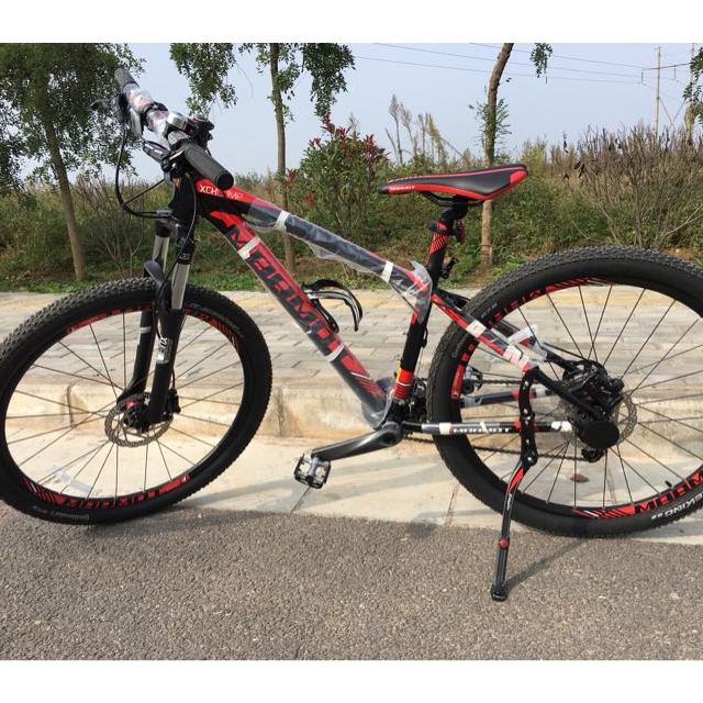 > marmot土拨鼠变速自行车男女式山地自行车单车铝合金山地车27速 黑