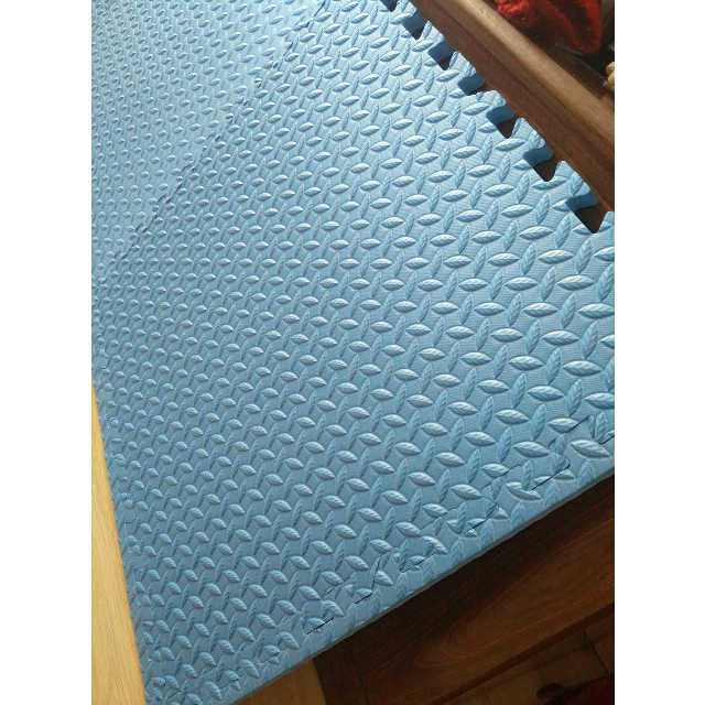 明德双面树叶纹泡沫地垫 安全防护儿童爬行垫 eva大号加厚地板垫子60*