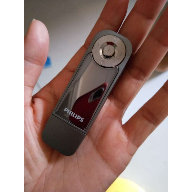 飞利浦新款sa1208mp3无损音乐播放器运动背夹显示歌词学生随身听迷你
