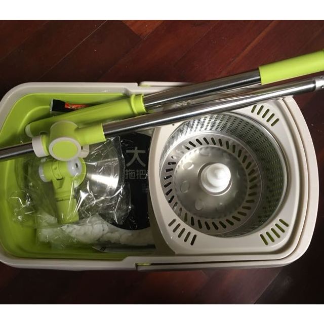 拓朴旋转拖把随身行l001双驱动省力拖把清洁拖布 拓扑拖把正品 加强杆