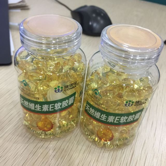 > 康恩貝 天然維生素e軟膠囊 維e ve 維生素e 120粒*2瓶套餐商品評價