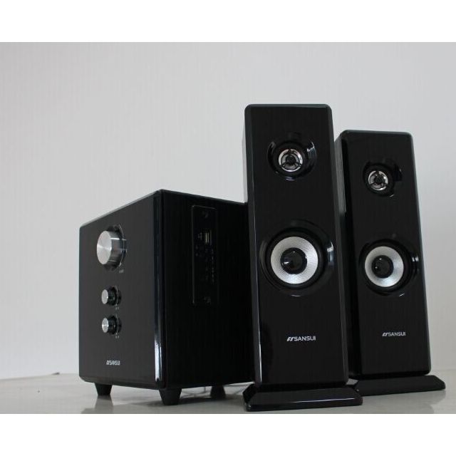 sansui/山水 gs-6000(31b)电脑音响低音炮台式usb2.