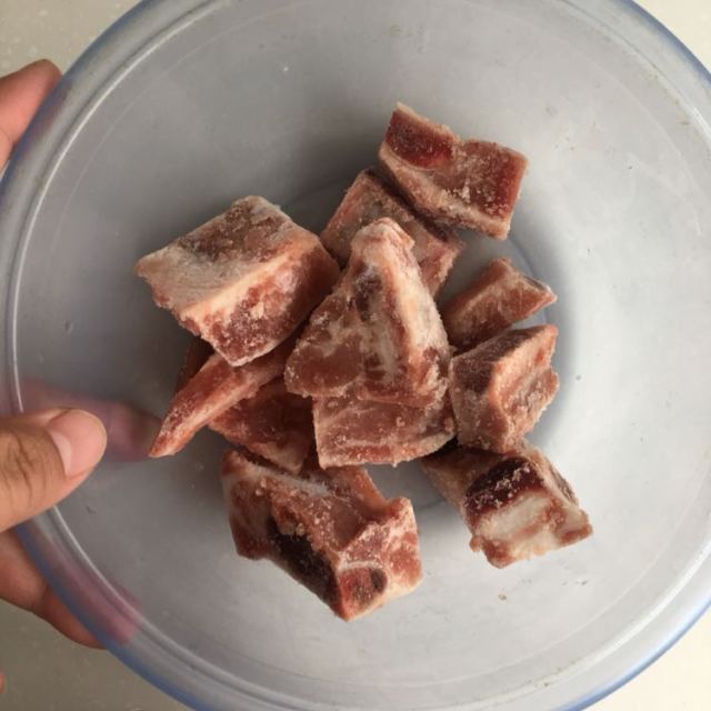 【苏宁生鲜】丹麦皇冠天然谷饲猪肋排200g 猪肉 精选肉类