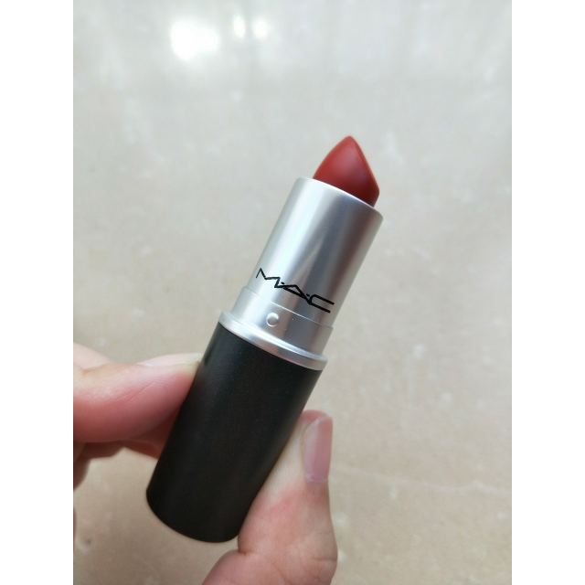 mac魅可子弹头口红绒光丰盈唇膏3g chili 子弹头口红不掉色持久显色