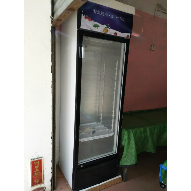 华美(huamei)lc-408新 408升立式冷柜 冷藏商用展示柜 单门陈列柜