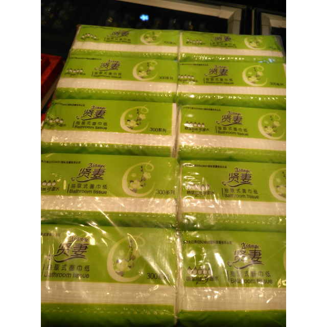 【中华特色馆】菏泽馆 贤妻卫生纸软抽小规格短幅10包装三层*100抽300