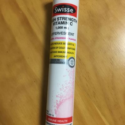 【自营直采】Swisse 维C泡腾片 60片【品牌直