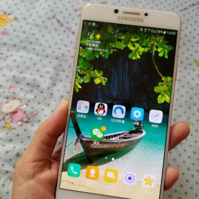 【自营套装】三星手机 c7010 64g(枫叶金)_盗抢险特惠套餐