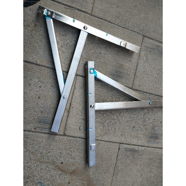 8mm厚空调支架 空调室外机托架 1-1.5匹空调钢架空调挂架