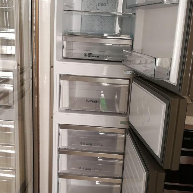 haier/海尔 bcd-262wdgb三门干湿分储风冷无霜 变频冰箱 家用节能 带