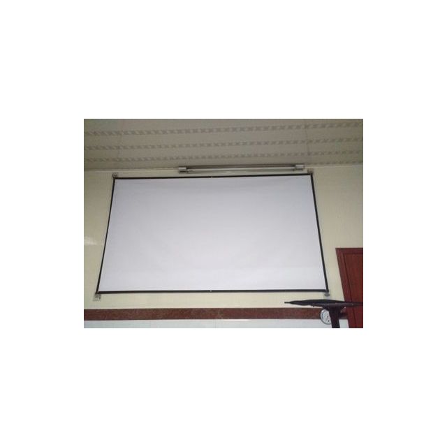 睿檬remoze简易白塑幕布投影幕布100寸169便携幕布