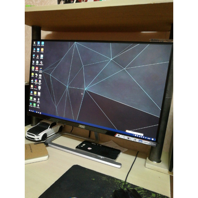 aoc刀锋5i2481fxh238英寸ahips广视角窄边框液晶游戏电脑显示器hdmix2