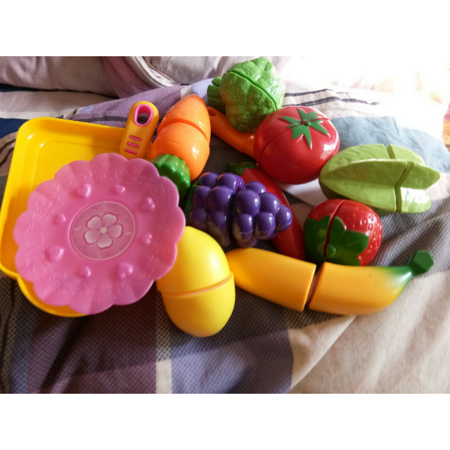 > 儿童益智玩具水果切10件套组合亲子互动拒绝挑食 享受亲子乐趣商品