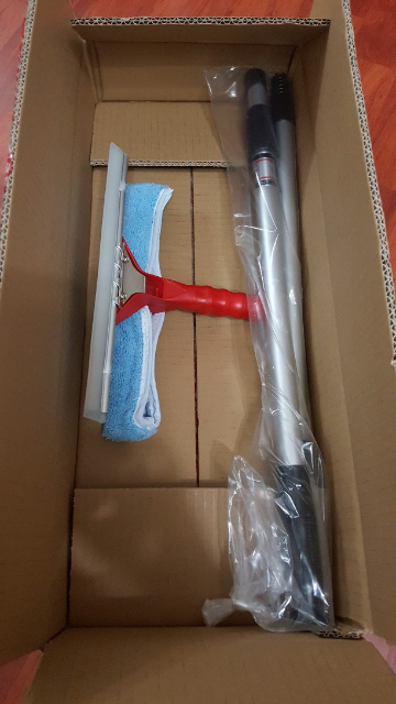 美丽雅maryya 双洁玻璃清洁器 擦玻璃器 红色 纤维厨房抹布可替换晒单