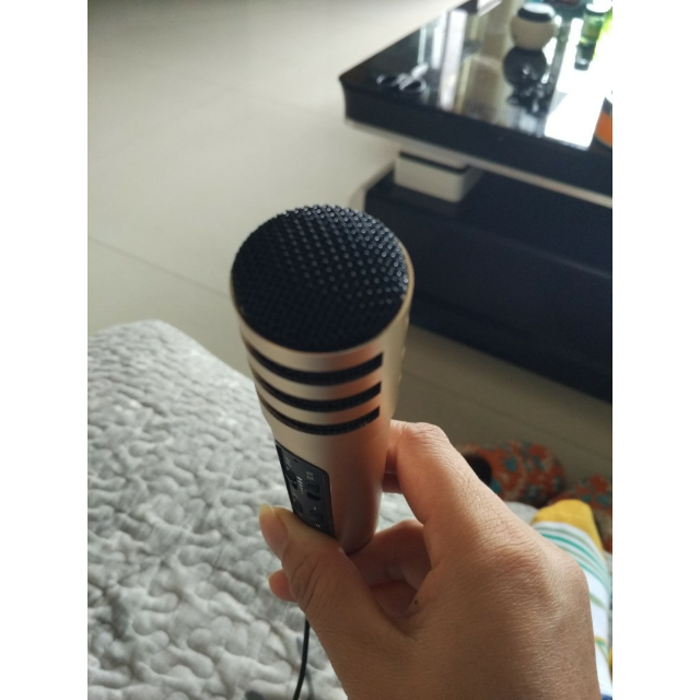 纽曼(newmine) mc01迷你唱吧麦克风电容话筒全民k歌手机唱歌神器直播