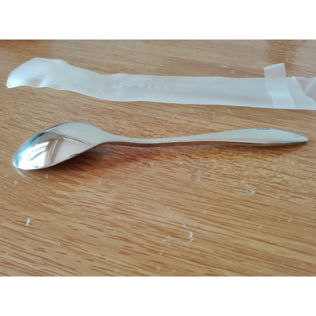不锈钢茶匙 茶勺 奶茶甜品勺 咖啡勺 金樽款2只装商品评价 > 东西很好
