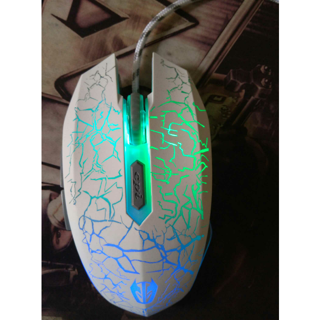 猛豹牧马人手感usb有线游戏鼠标 台式电脑笔记本苹果电脑发光鼠标 lol