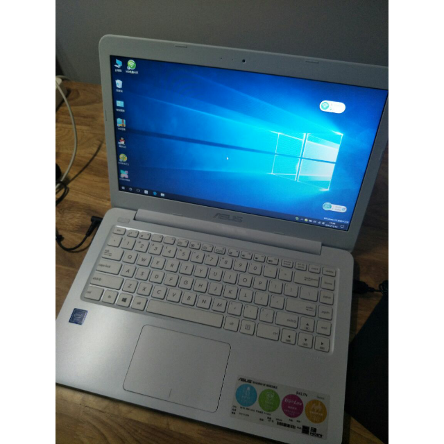 华硕(asus) r417sa3160 14英寸轻薄笔高清笔记本电脑 (四核n3160 4g