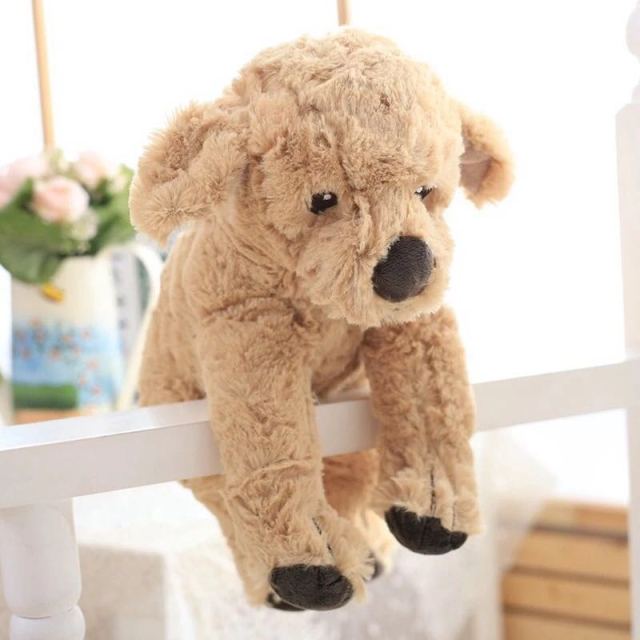 朵啦啦狗狗公仔毛绒玩具大号布娃娃玩偶生日礼物女生代写贺卡
