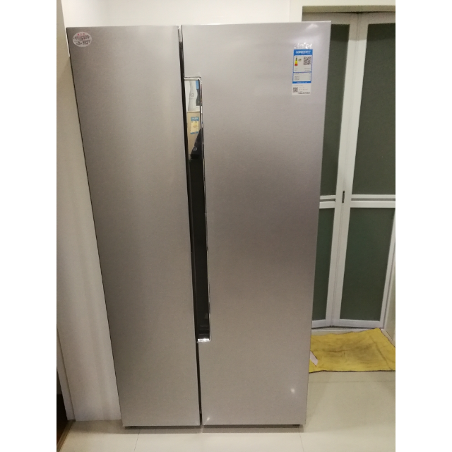 海尔(haier) bcd-572wdenu1 海尔572升云智能变频风冷无霜冰箱(炫沙银