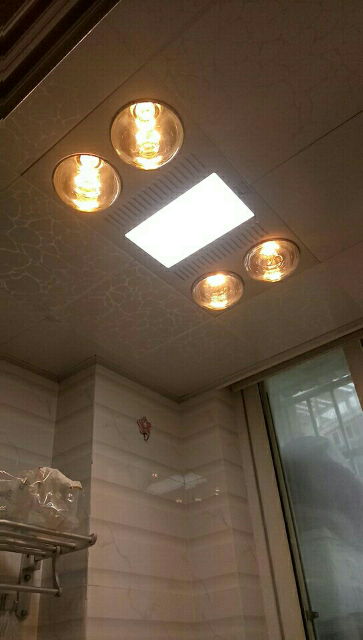 zy11a1三合一多功能灯暖浴霸 无极调控时尚百搭适用于集成吊顶晒单图