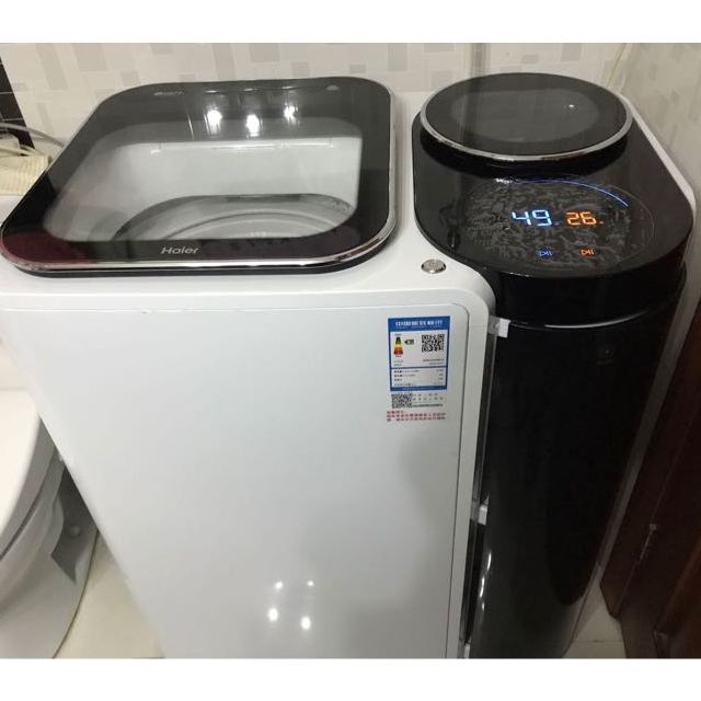 海尔fqb100-f261u1 10公斤全自动子母机波轮洗衣机分区洗三维幂动力